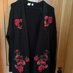 Floral cardigan